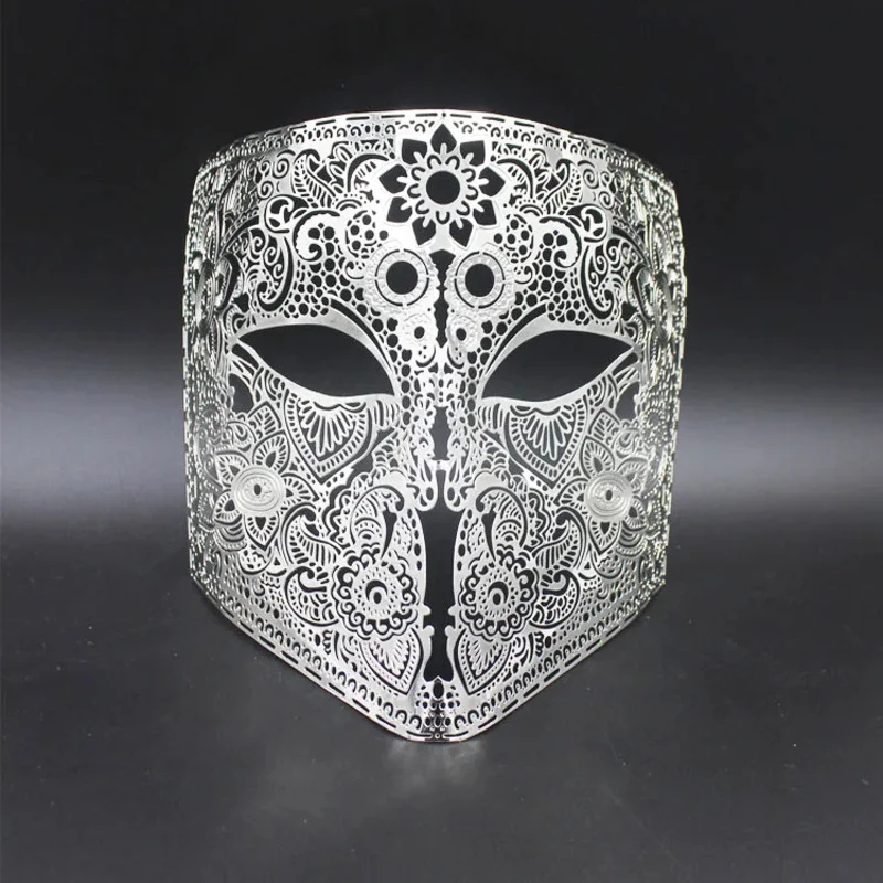 Anime Cosplay Face - 2026 สีทองสีเงินเต็มหน้า บาต้า แฟนธอม คอสเพลย์ หน้ากาก