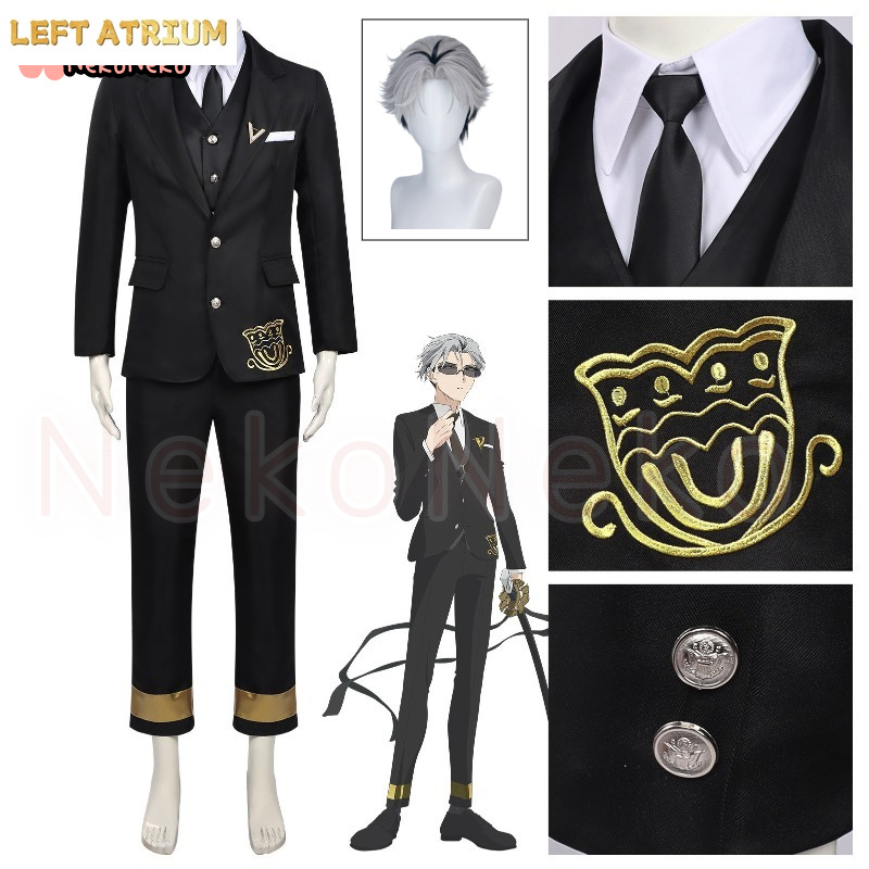 Anime Cosplay Dance - ตัวแทนอนิเมะแห่งสี่ฤดู: การเต้นรำแห่งฤดูใบไม้ผลิ อิเตโช คันเก็ตสึ คอสเพลย์ ชุดวิกผมสีดำ