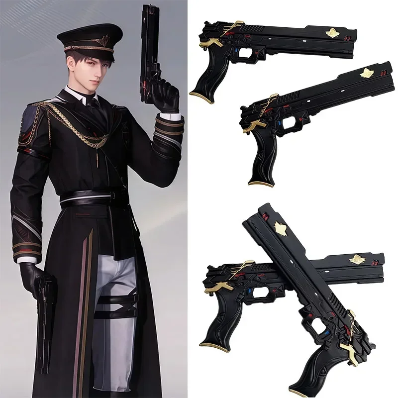 Anime Cosplay Ladies - ชุดคอสเพลย์งานคาร์นิวัลอนิเมะปี 2026 อุปกรณ์ประกอบฉากเกมรักและอวกาศไกล คาเลบ ชุดคอสเพลย์ตัวละครอย่างเป็นทางการ ปืนคู่ของผู้บัญชาการกองทัพอวกาศ