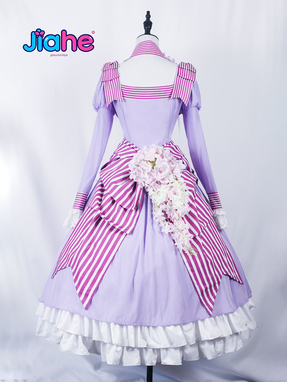 Anime Cosplay High Quality - ชุดคอสเพลย์การ์ดแคปเตอร์ซากุระ ชุดคอสเพลย์อนิเมะซากุระคิโนโมโตะ ชุดเดรสลายดอกไม้สำหรับงานปาร์ตี้ฮาโลวีน ชุดโลลิต้าคุณภาพสูงสำหรับผู้หญิง