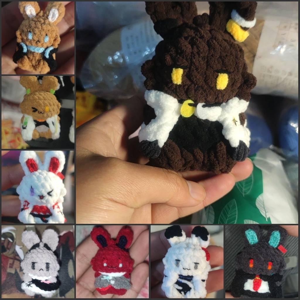 Anime Cosplay Kawaii - อนิเมะอาร์คไนท์ส นีน คาวาอิ แรบบิท เกมคอสเพลย์ ของเล่นแฮนด์เมด