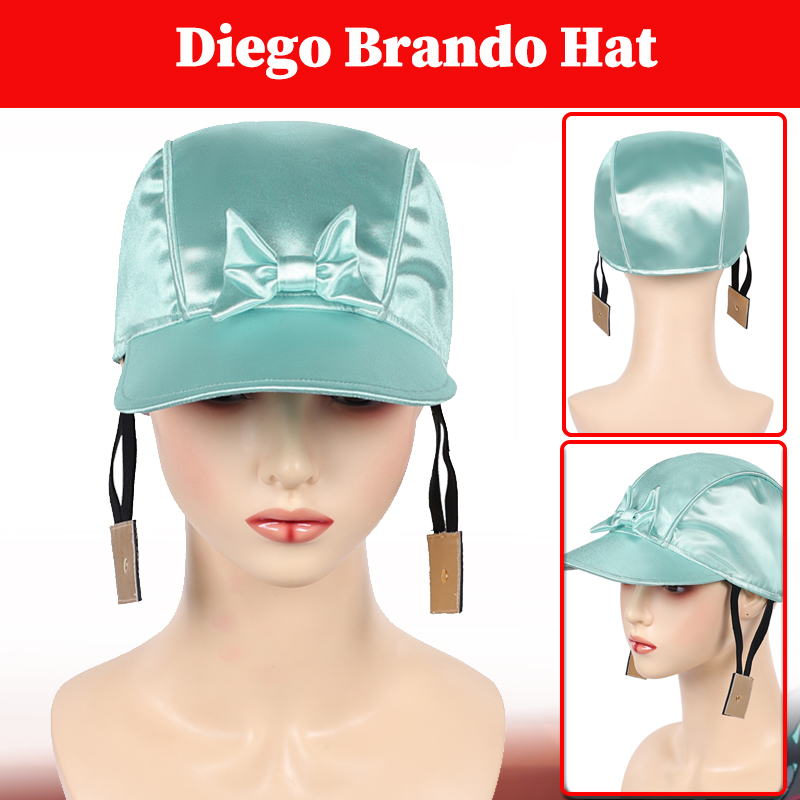 Jojo Bizarre Hat - ดิเอโก้ แบรนโด้ คอสเพลย์ หมวก ชุดคอสเพลย์ อนิเมะ
