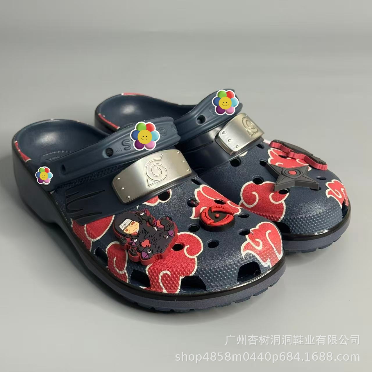 รองเท้าแตะลาย Naruto Akatsuki  - Anime Cosplay Thick บทวิจารณ์และราคา