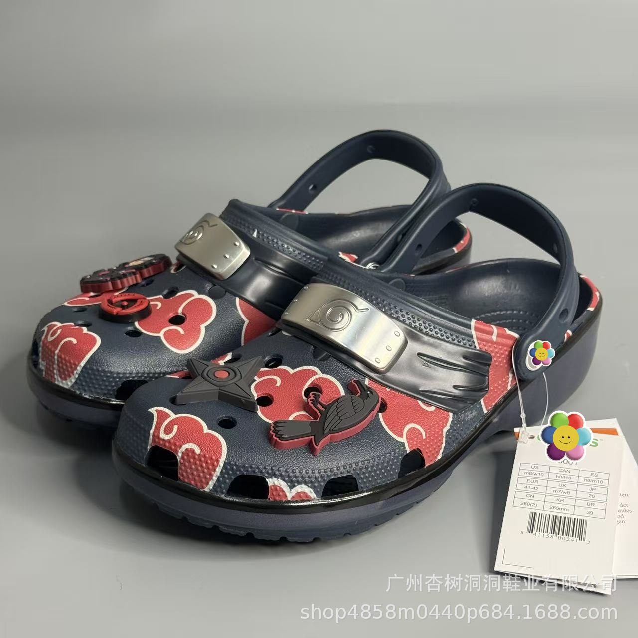 รองเท้าแตะลาย Naruto Akatsuki  - Anime Cosplay Thick บทวิจารณ์และราคา