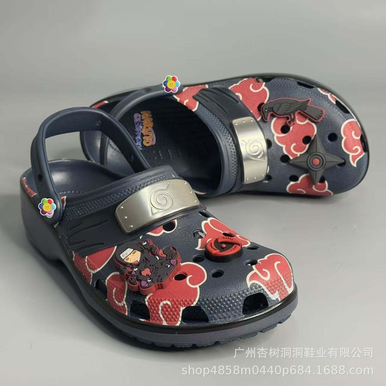 รองเท้าแตะลาย Naruto Akatsuki  - Anime Cosplay Thick บทวิจารณ์และราคา