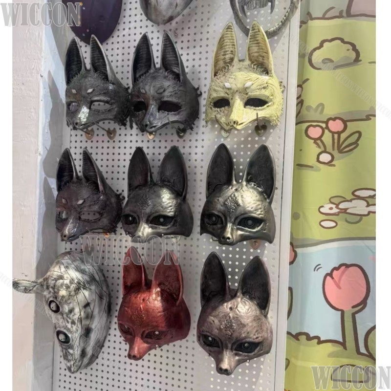หน้ากากฟ็อกซ์แมน 2025 เกมสยองข - Anime Cosplay Face บทวิจารณ์และราคา