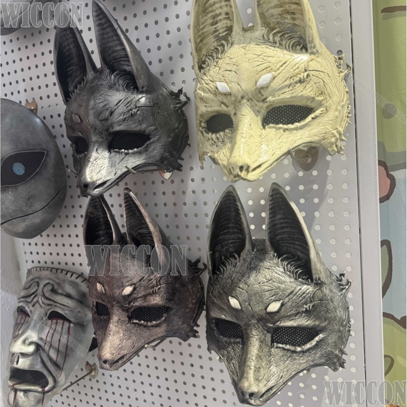 หน้ากากฟ็อกซ์แมน 2025 เกมสยองข - Anime Cosplay Face บทวิจารณ์และราคา