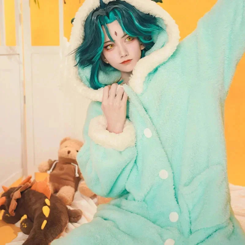 Genshin Impact คอสเพลย์ชุดนอนอ - Anime Cosplay Thick บทวิจารณ์และราคา