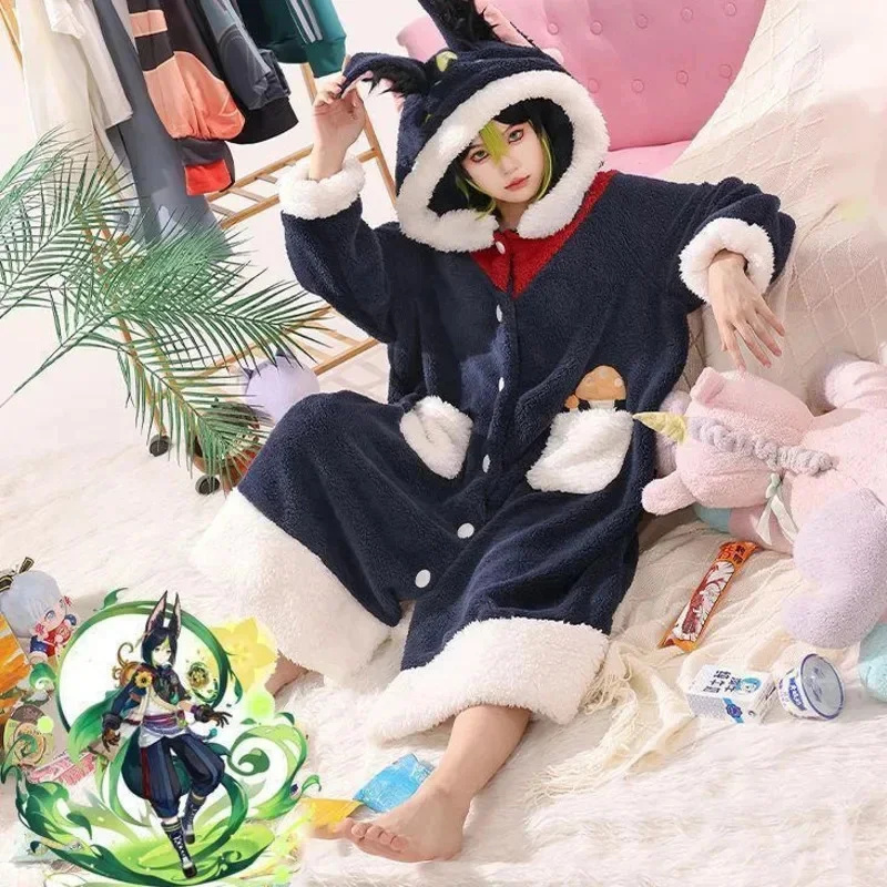 Genshin Impact คอสเพลย์ชุดนอนอ - Anime Cosplay Thick บทวิจารณ์และราคา