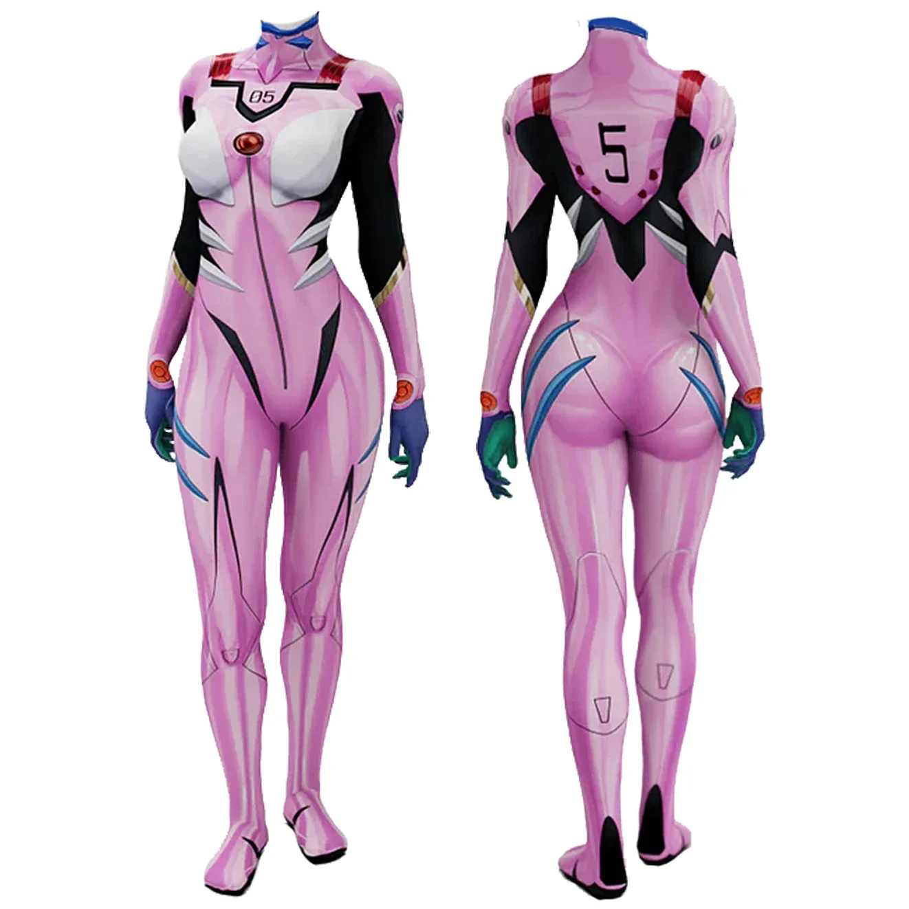 อะนิเมะEVA 05 Makinamiคอสเพลย์ - Anime Cosplay For Girls บทวิจารณ์และราคา
