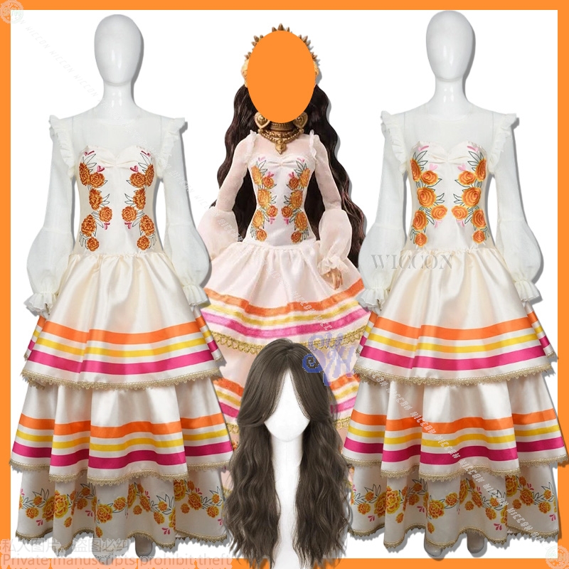 ชุดเดรสยาวลายดอกเดดมาริโกลด์สไ - Anime Cosplay Event 2025 บทวิจารณ์และราคา