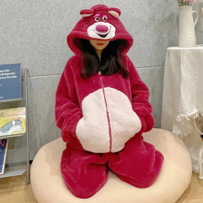 ชุดนอนสัตว์วันซี่สำหรับผู้หญิง - Anime Cosplay Thick บทวิจารณ์และราคา