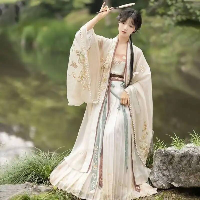 ชุดฮั่นฝูโบราณสำหรับผู้หญิง ชุ - Anime Cosplay Dance บทวิจารณ์และราคา